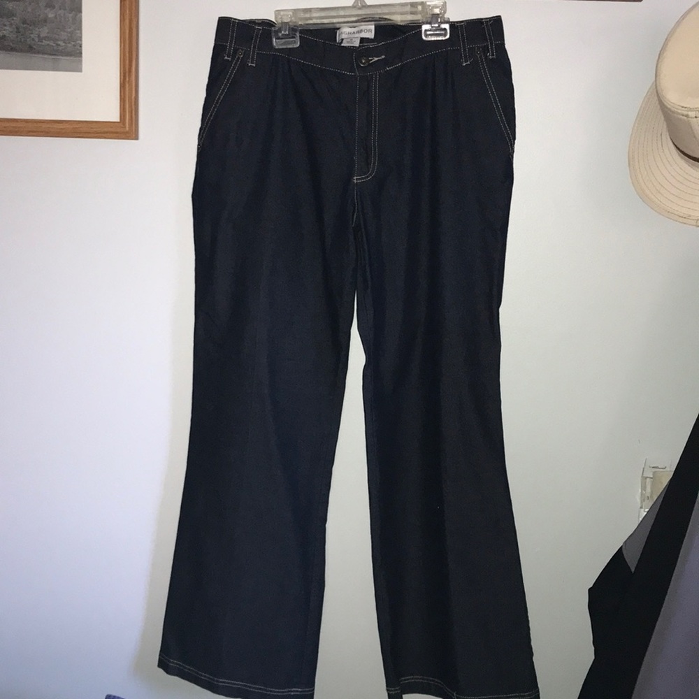 Wide leg jeans